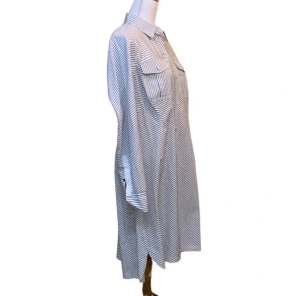 rag & bone White Striped Dress - Picture 3 of 9